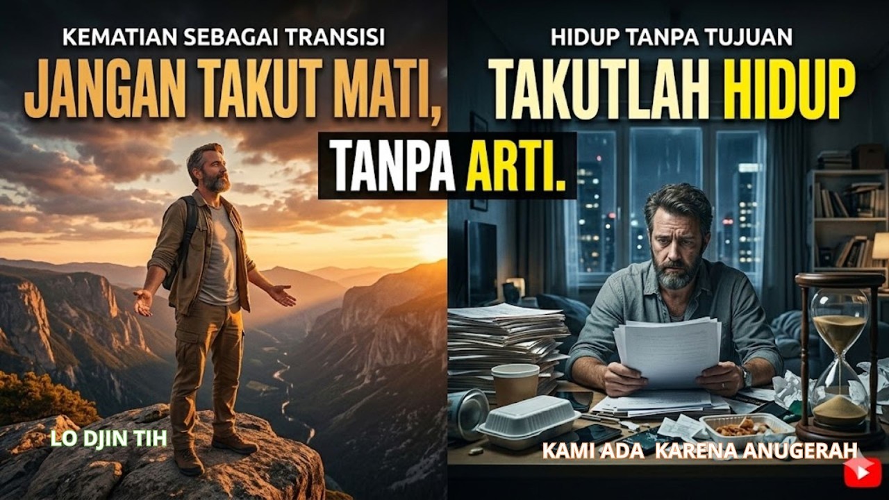 JANGAN TAKUT MATI, TAKUTLAH HIDUP TANPA ARTI.