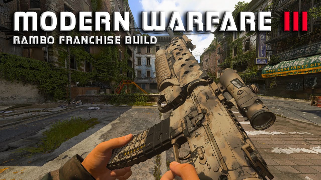 CALL OF DUTY MODERN WARFARE III [2023] : RAMBO MOVIE BUILD SHOWCASE 4K