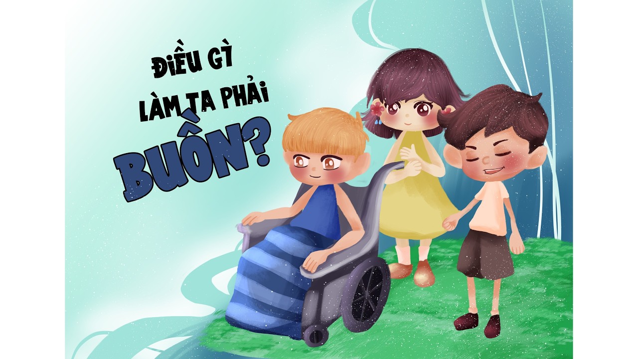 TVS - Sách tranh - Paint our Angle Wings - Điều gì làm ta phải buồn