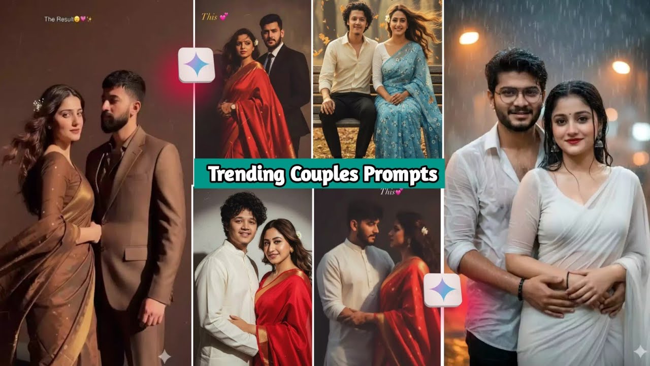 Instagram Trending Couples Prompts 😍 | Google Gemini | ENCODE 0X 