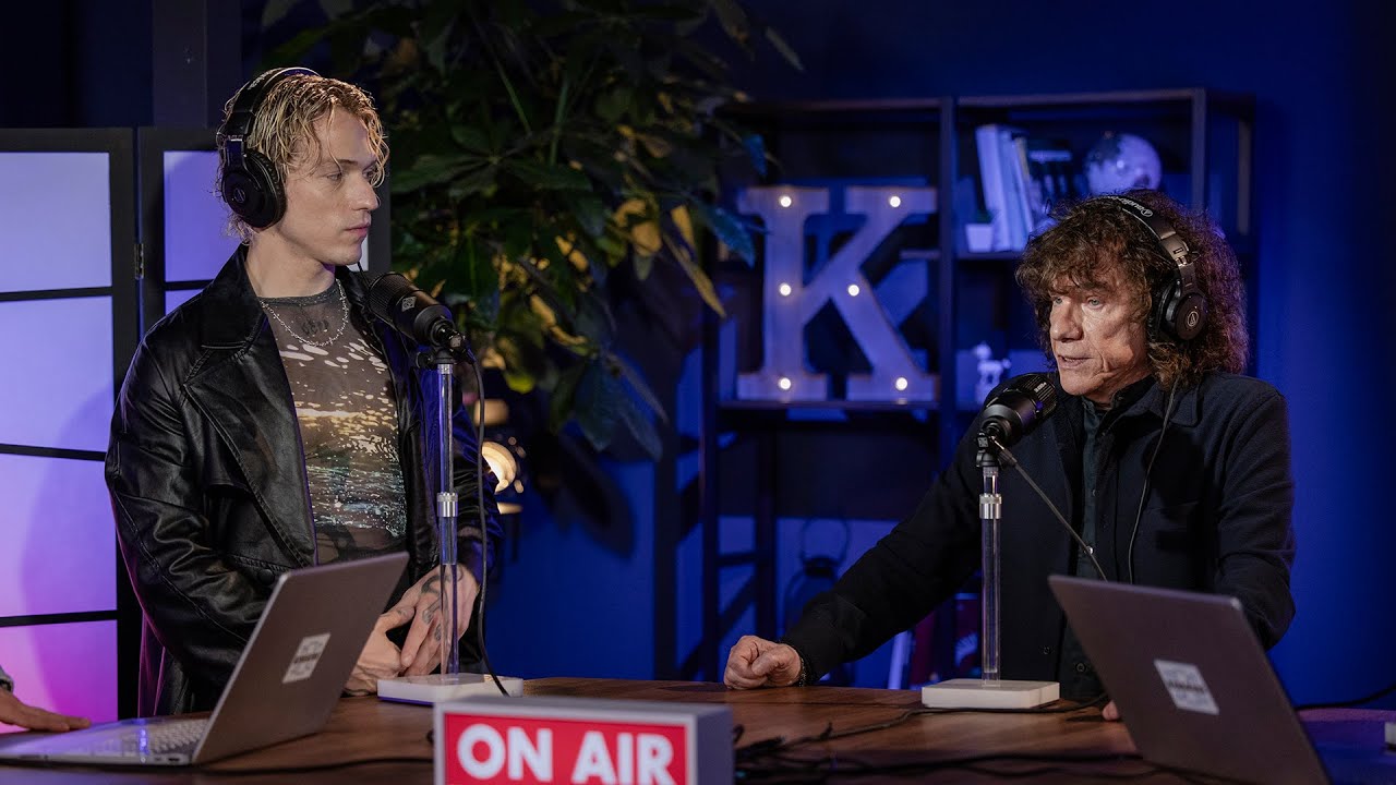 Irama e Riccardo Cocciante a Radio Kiss Kiss (Sanremo 2024)