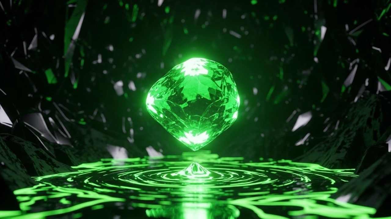 Emerald Echoes 🌿 | Minimal Trap & Soft Arpeggios | Ancient Soul Reflection