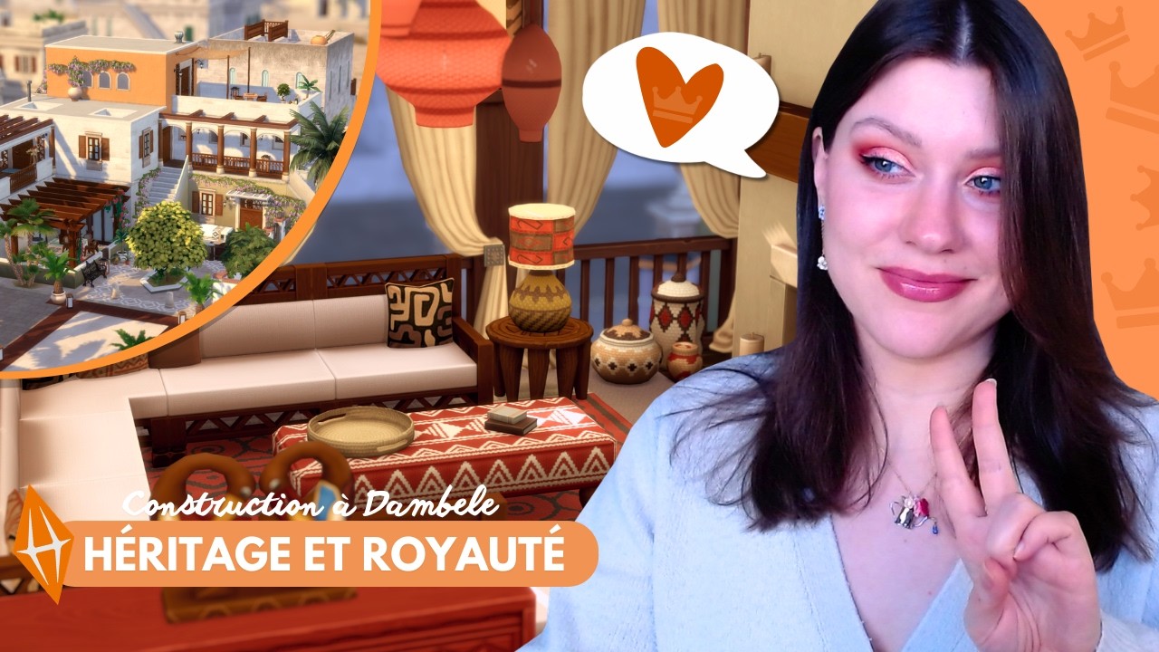 On TERMINE de meubler cette GIGANTESQUE maison à DAMBELE (partie 2)👑 | SIMS 4