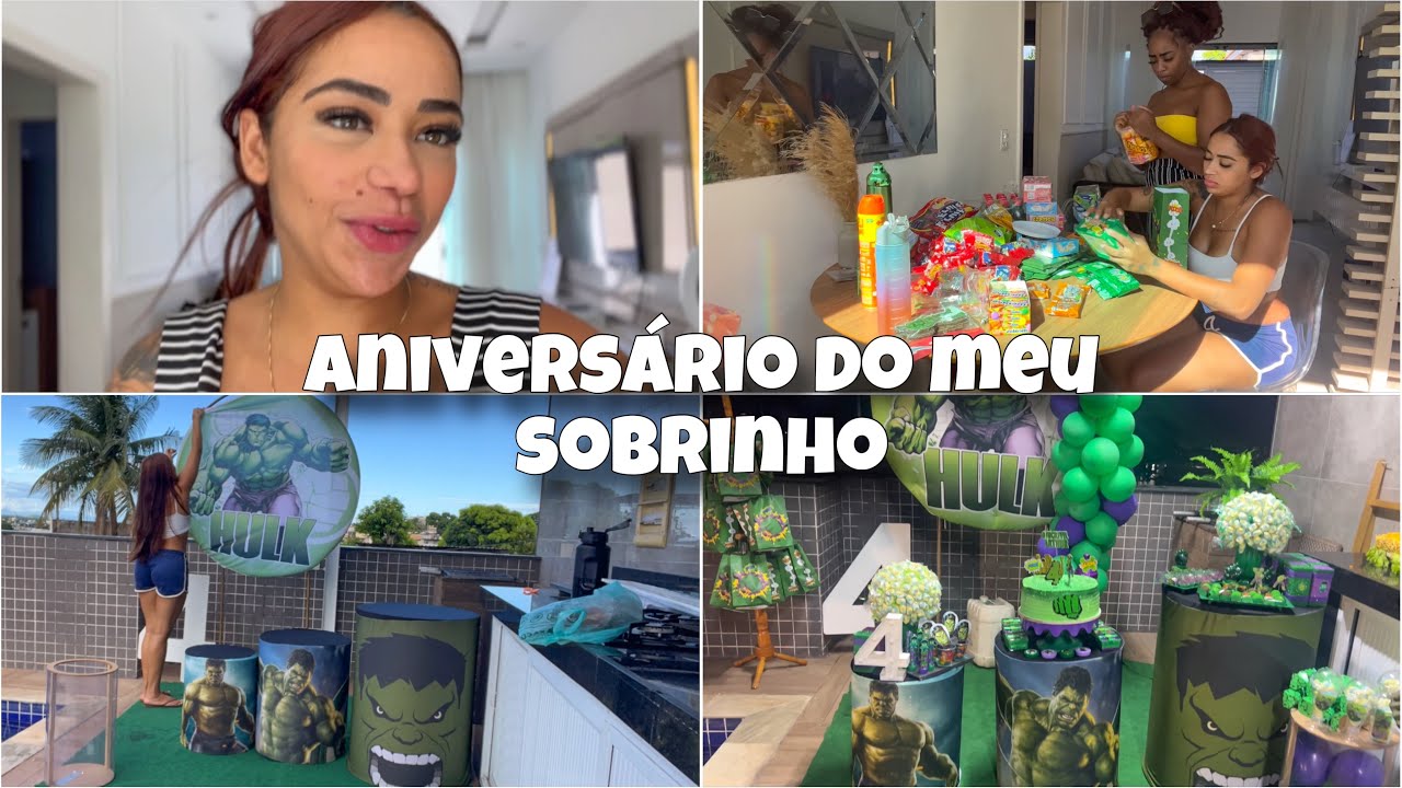 PREPARATIVOS DA FESTA DE 4 ANOS| ORGANIZEI TUDO | GRATID&Atilde;O