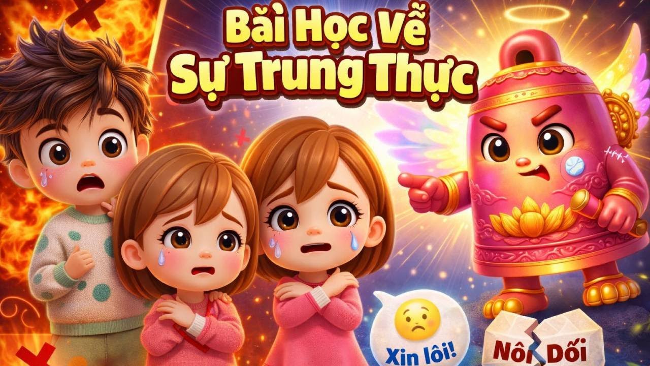 Đừng Để Lời Nói Dối Làm Nặng Lòng Con: Bài Học Về Sự Trung Thực | Phạt Hay Tha Thứ?