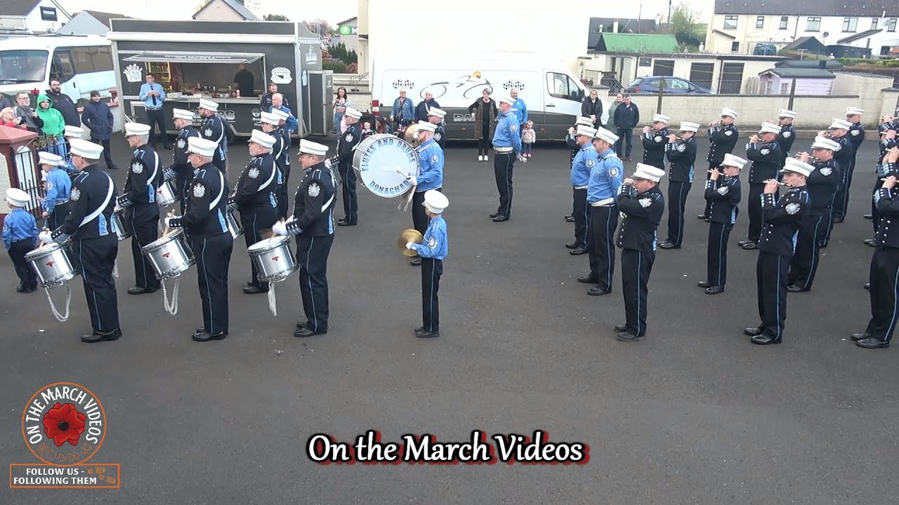 Flutes & Drums Donaghadee @ Crown Defenders Cloughmills Band Parade 2024