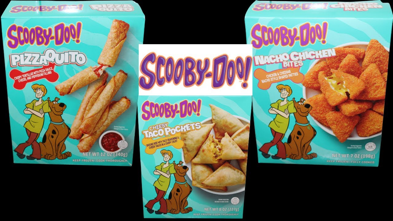 Scooby-Doo Pizzaquito, Cheesy Taco Pockets & Nacho Chicken Bites Review