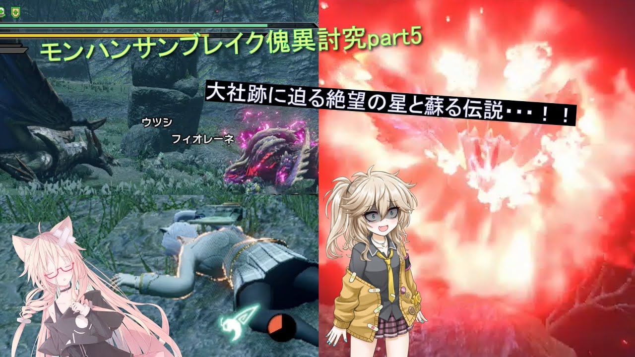 原初を刻むメル・ゼナ降臨！モンハンサンブレイク傀異討究part5