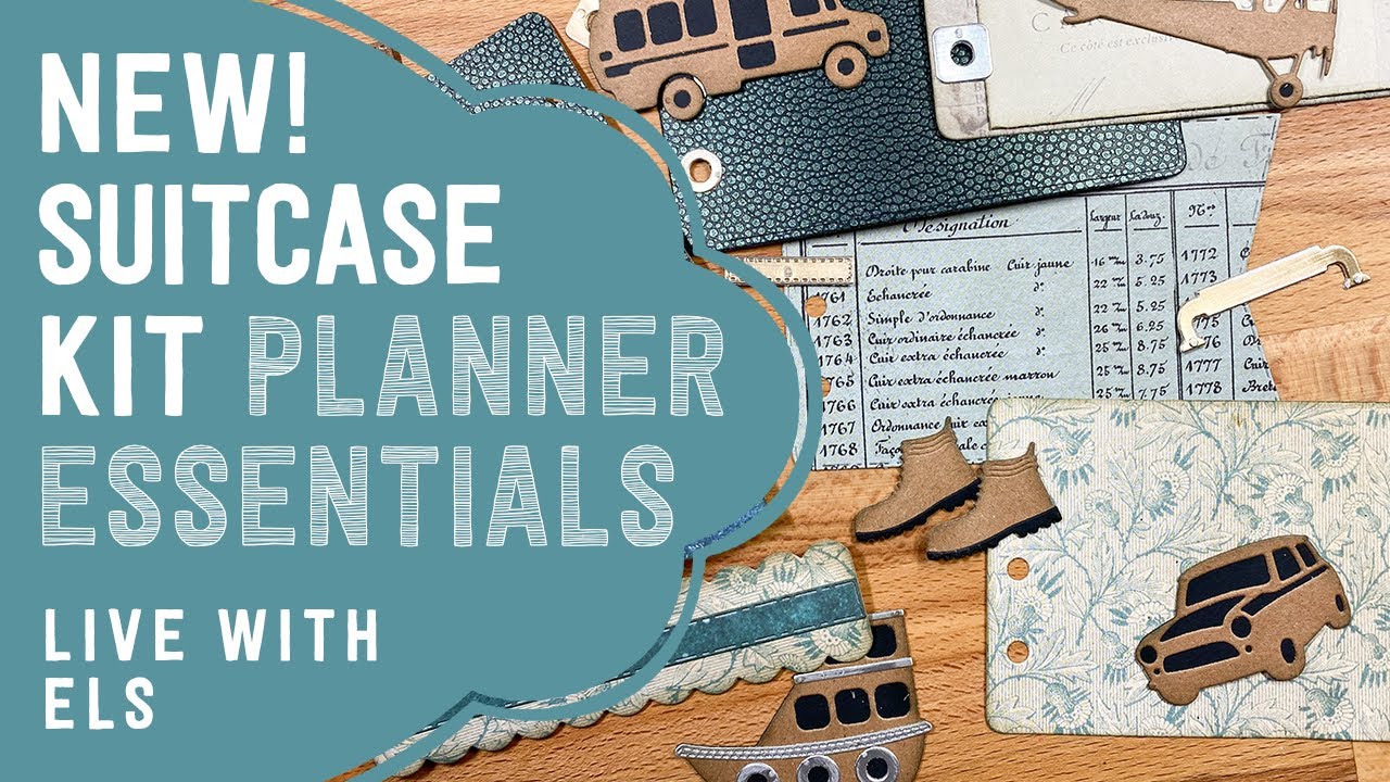 Brand New Suitcase Kit from Planner Essentials! | LIVE with Els