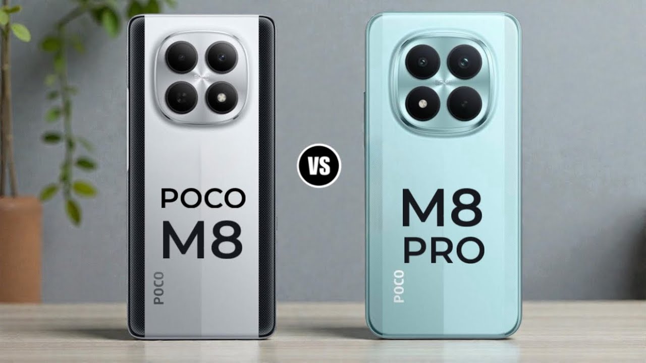Poco M8 5G vs Poco M8 Pro 5G