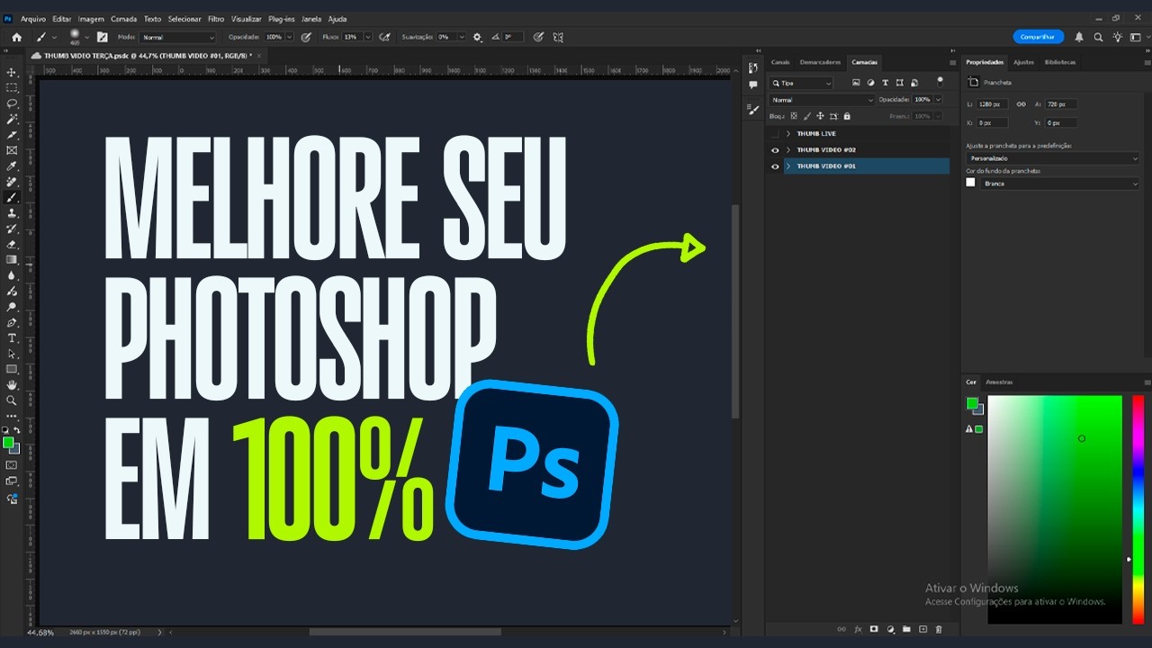 Turbine seu Photoshop (Configuração pra ser mais produtivo!)