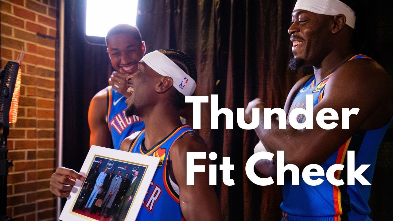 SGA and OKC Thunder players rate famous Okie fashion | Oklahoma Today Podcast