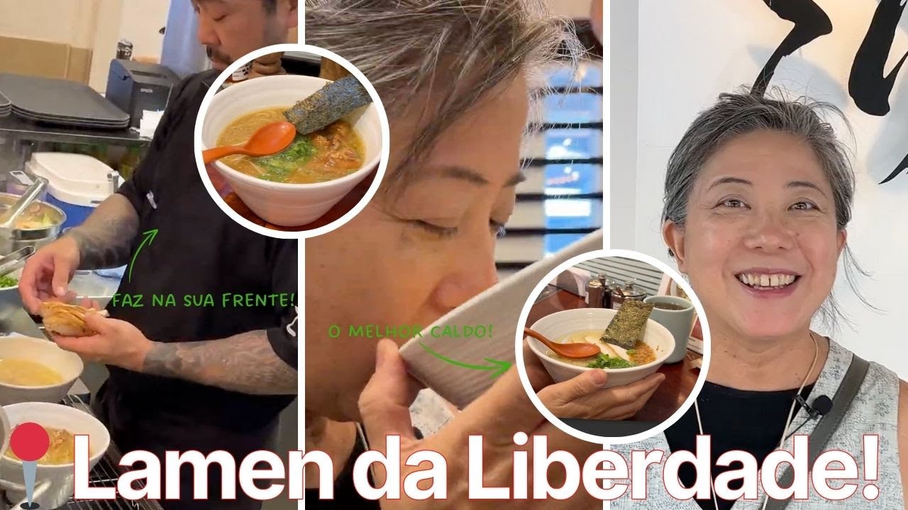 🍜 Vá e não se arrependa, delicioso Ramen no BAIRRO DA LIBERDADE! | Buscando as raízes #1