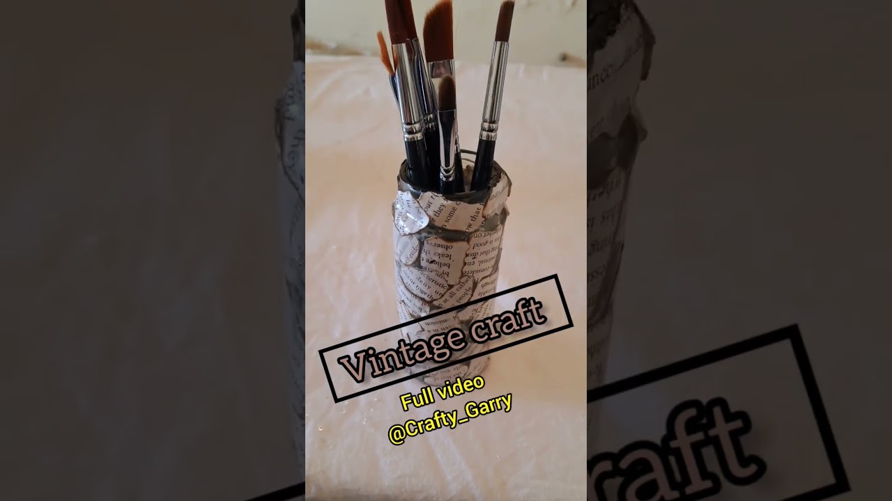 😱DIY Vintage craft 