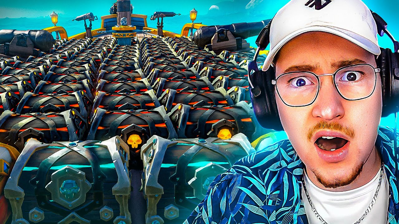 LE PLUS GROS VOL DE L'HISTOIRE DE SEA OF THIEVES ! 💀 (92 ATHENA)