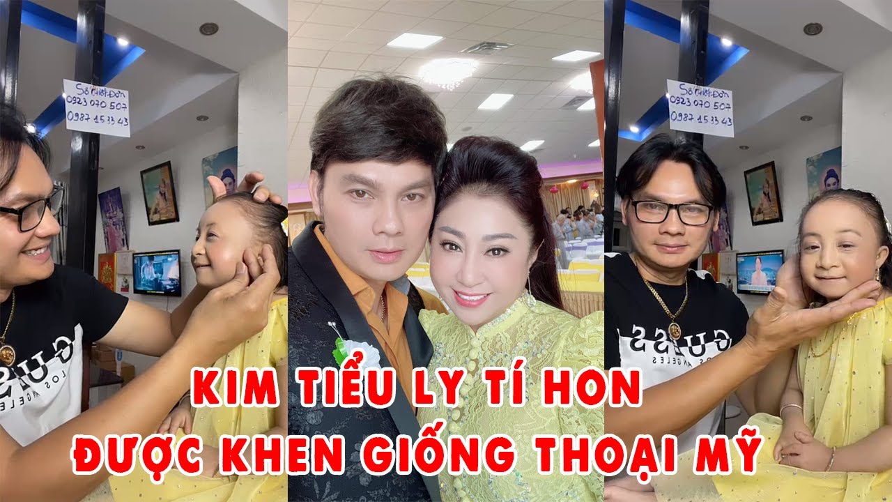 Kim Tiểu Long Trang Điểm Cho Bé Ly Tí Hon Cả Nhà Xem Có Giống Thoại Mỹ Không Nào