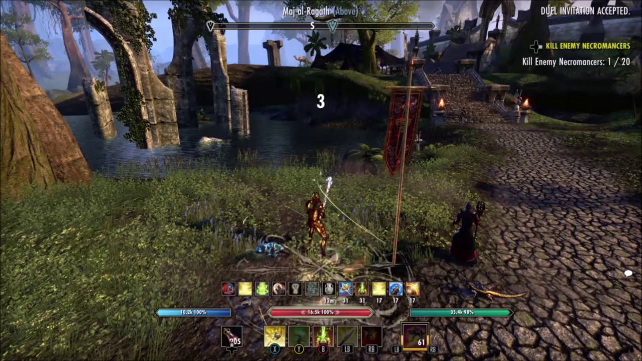ESO: Stamina Templar 1vX PvP/ OP BUILD FOR SOLO 1vX Elsweyr