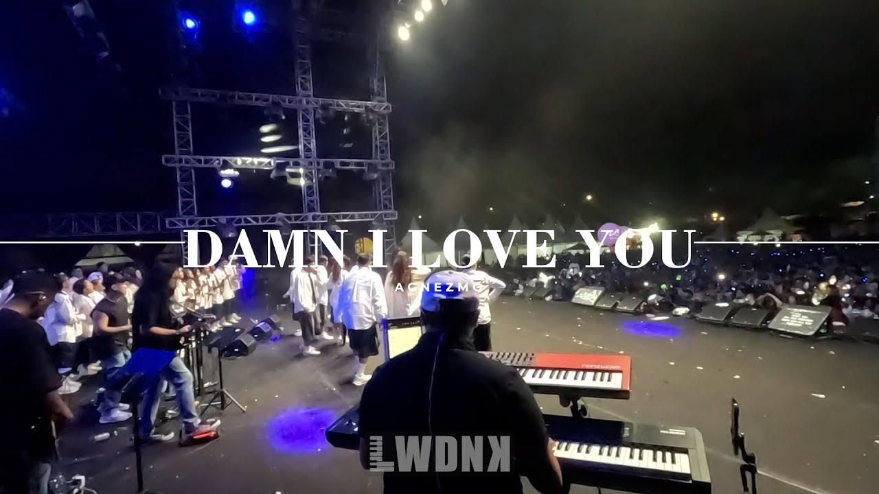 AGNEZMO - Damn I Love You #L95KEYSCAM Live at Bloom Festival, Bandung