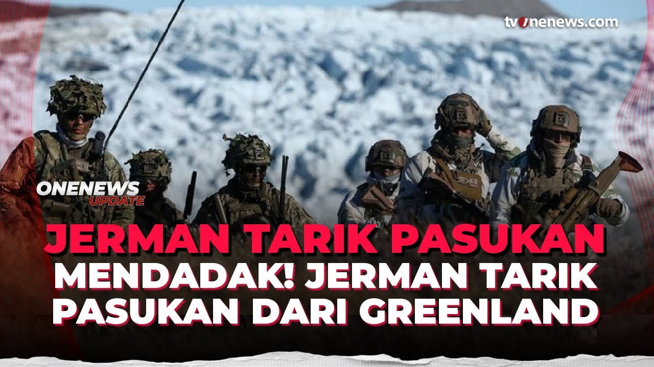 Hanya Sebentar, Tentara Jerman Mendadak Tinggalkan Greenland, Ada Apa? | OneNews Update