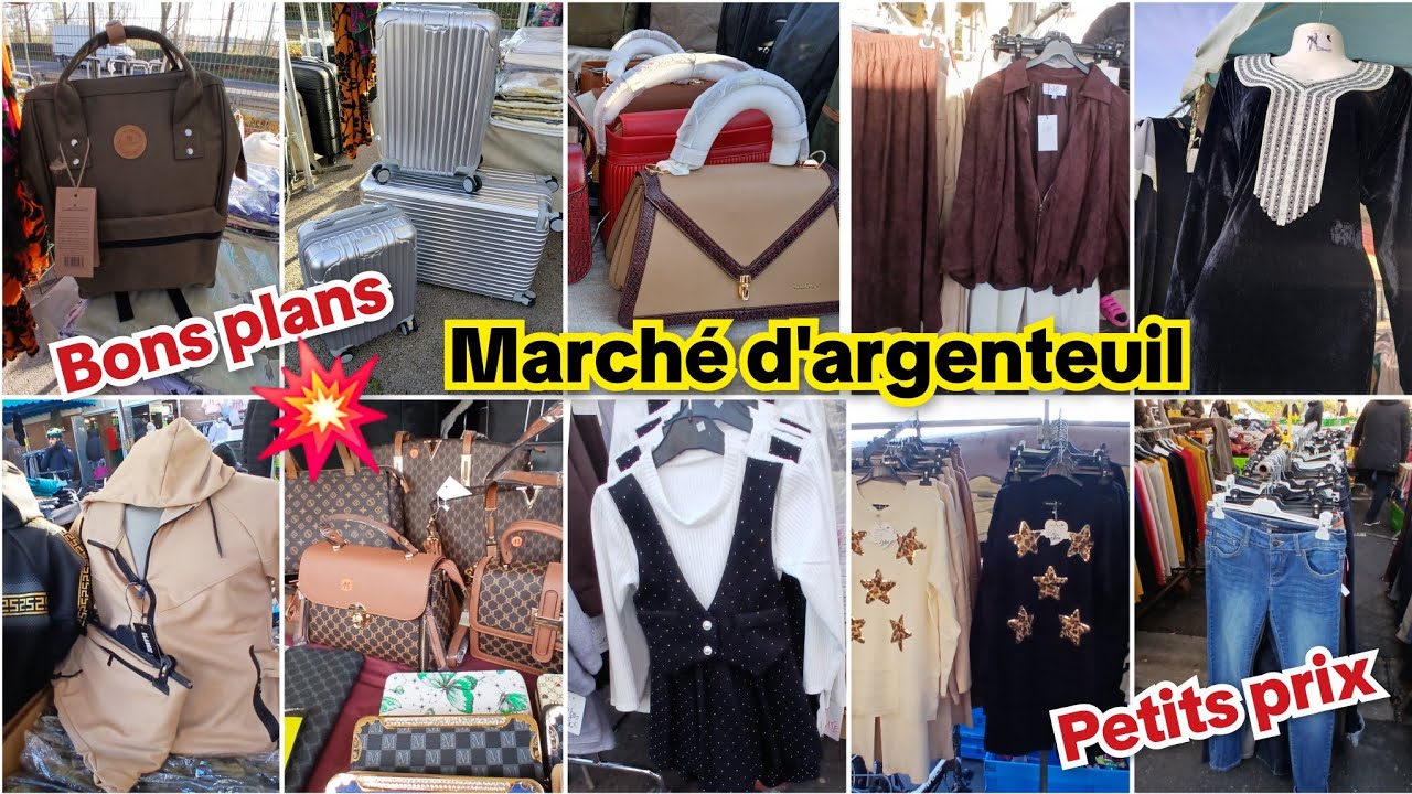 marché d'argenteuil❤nouveauté❤5 décembre 2025👌