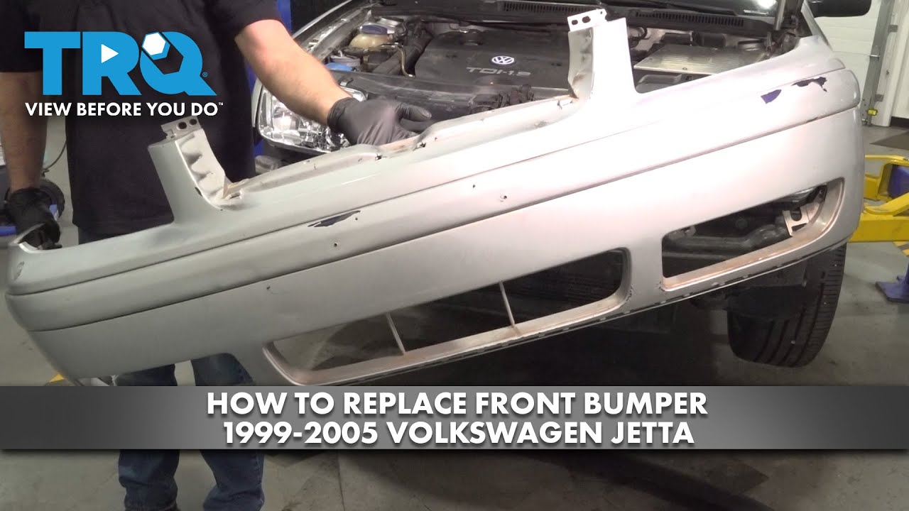 Как заменить передний бампер Volkswagen Jetta 1999-2005 годов