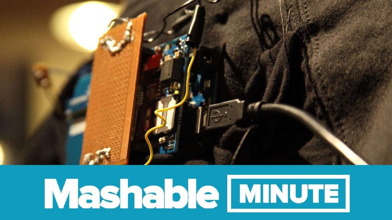 Smartest Hoodie Ever | Mashable Minute | With Elliott Morgan
