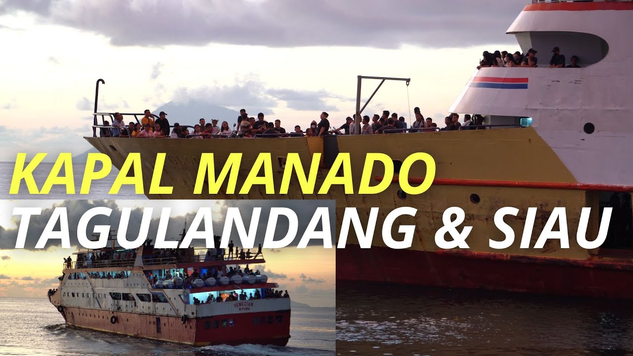 Bersamaan Dua Kapal KM Glory Mary dan KM Venecian ke Tagulandang dan Siau