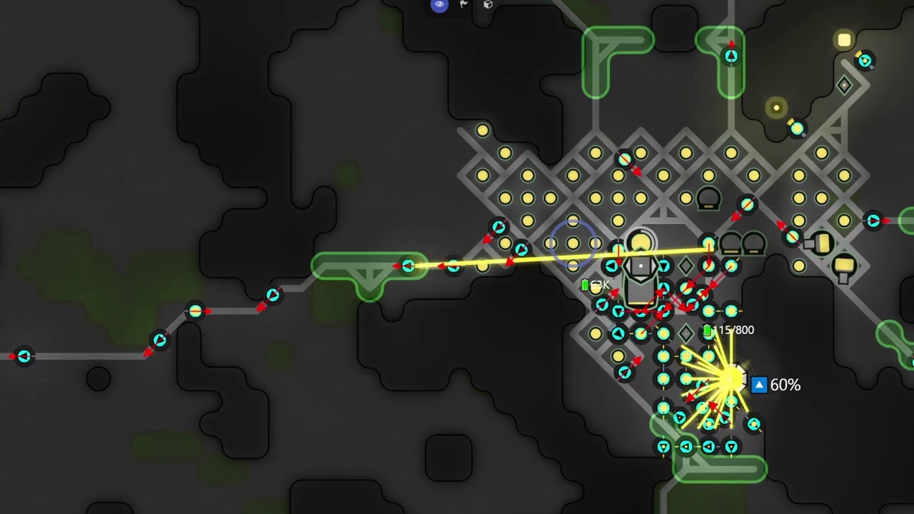 Stress test for screeps traffic management
