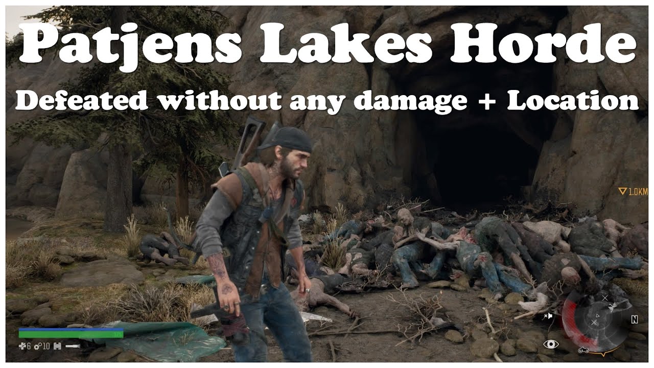 Days Gone Patjens Lakes Horde Location + Defeated without any damage easy way Hordekilller Belknap