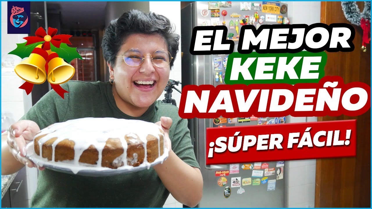 EL MEJOR KEKE NAVIDEÑO FACIL DE HACER - Ariana Bolo Arce