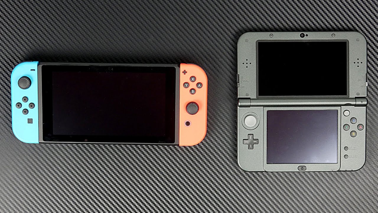Nintendo Switch против New 3DS XL