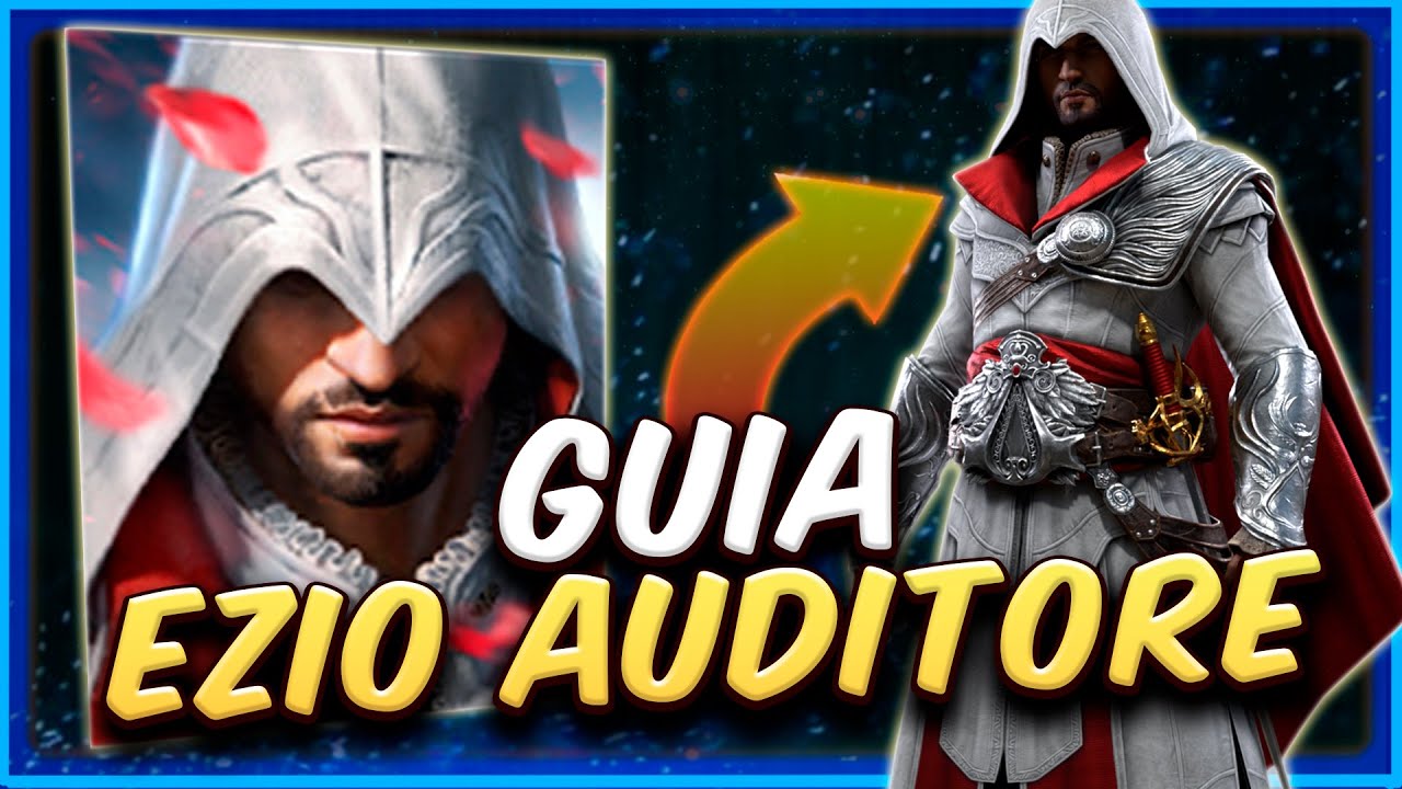 EZIO AUDITORE: Guía | Qué tan bueno es, siendo GRATIS?🗡️【 RAID SHADOW LEGENDS 】