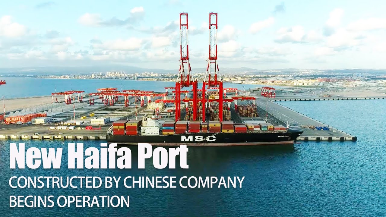 The $1.7 billion Israeli new port, constructed by Chinese company begins operation