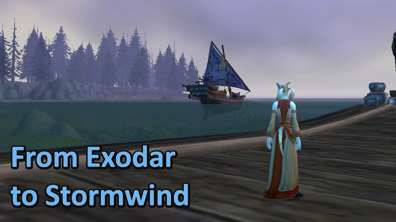 How to get to Stormwind from Exodar | TBC Classic
