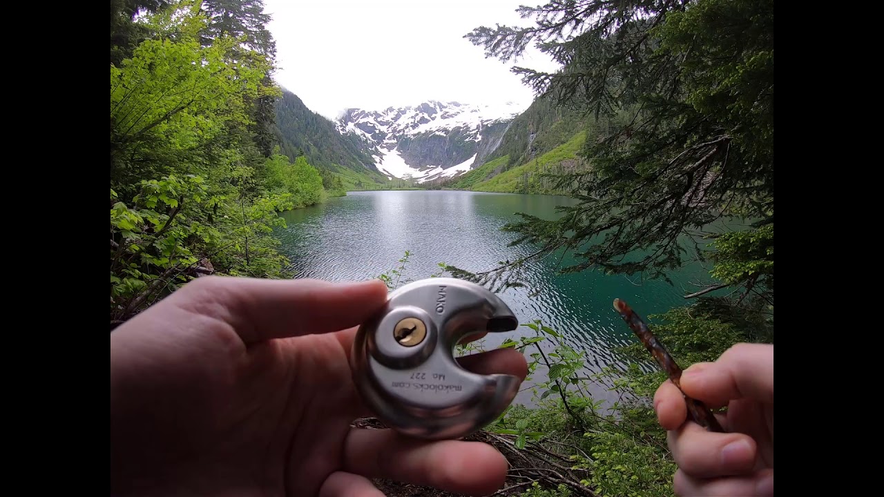52) Mako Locks Model 227 Picked at Goat Lake Trail, Snohomish Washington