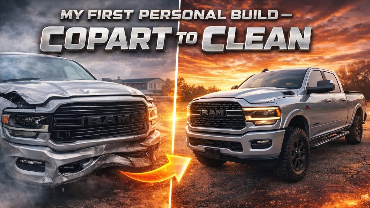 I Bought a Totaled RAM from Copart… Then Rebuilt It