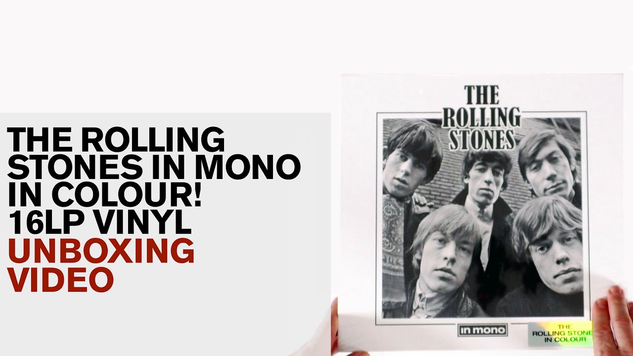 The Rolling Stones in Mono - in Colour! 16LP vinyl set unboxed!