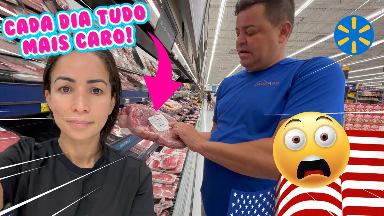VLOG COMPRINHAS NO WALMART | TUDO ESTÁ CADA VEZ MAIS CARO!