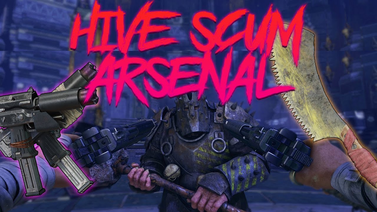 The New Hive Scum Weapons are AMAZING - All weapons, blessings, and specials
