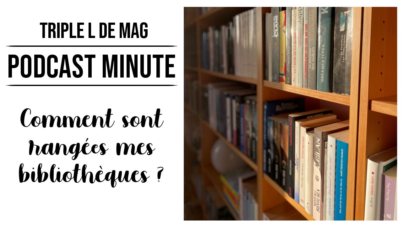 COMMENT MES BIBLIOTHEQUES SONT ORGANISEES ? - Podcast Minute - Triple L de Mag