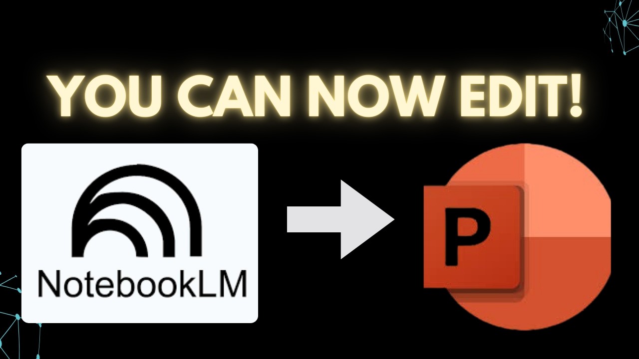 Как преобразовать слайды NotebookLM в редактируемые слайды PowerPoint!