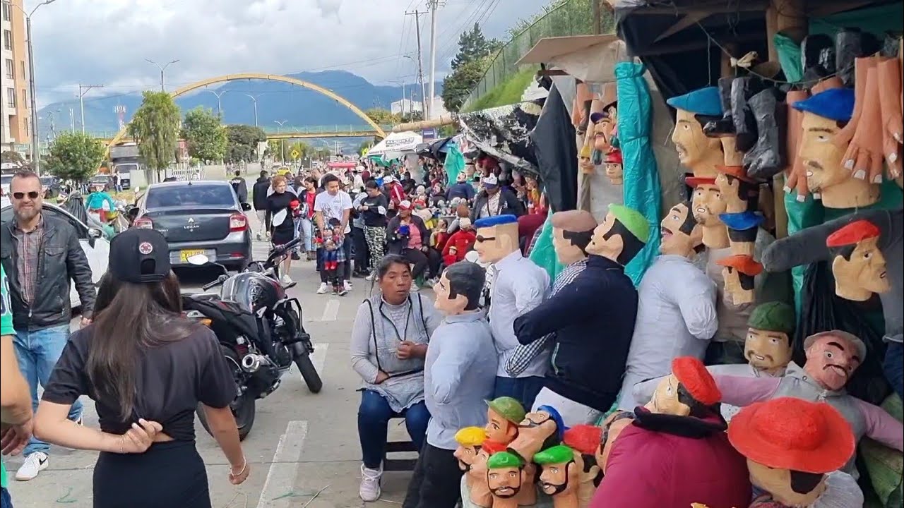Ven y compra tu #AñoViejo en la Panamericana Pasto Nariño, Miles de motivos, personajes del Año 2024
