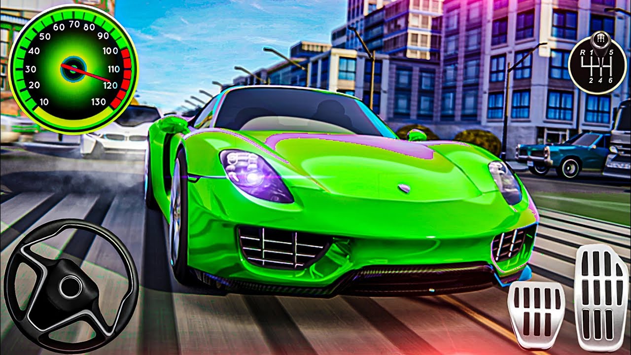 Real High Speed Racing Car Game || Super Cars Amazing Android Gameplay
