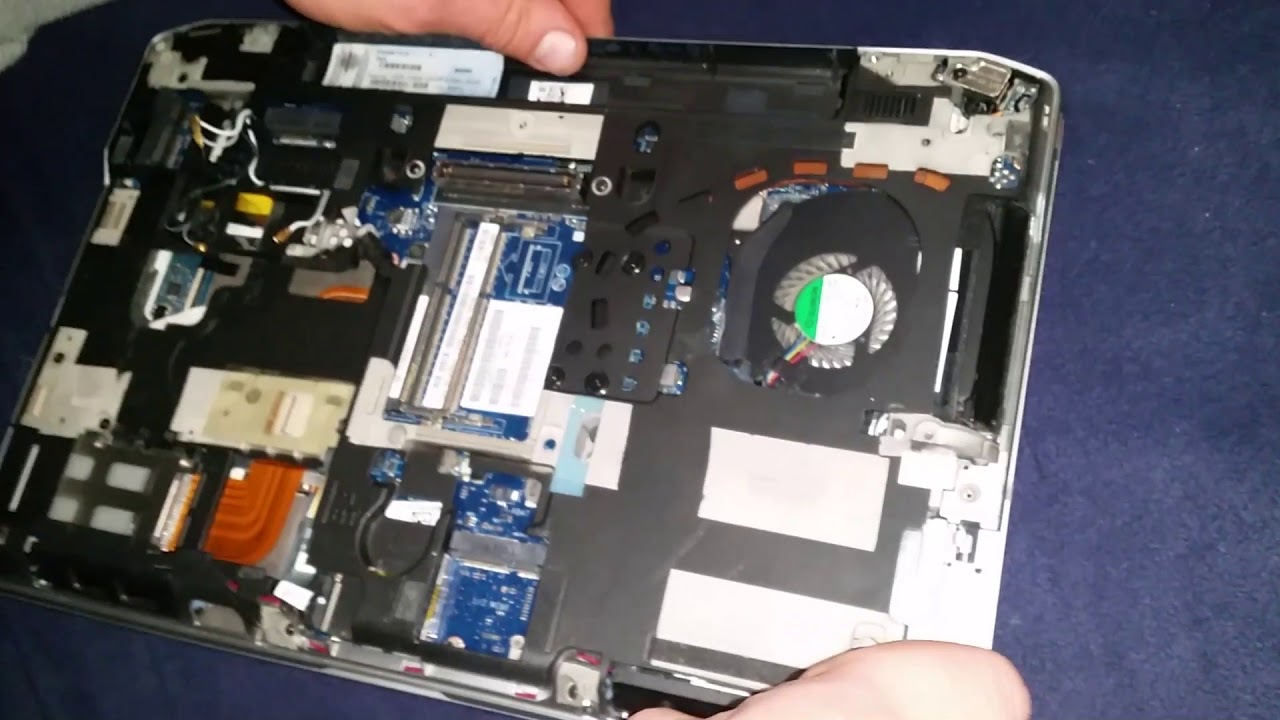 детальна розборка ноутбука Dell latitude e6330