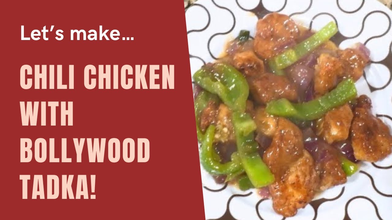 Cooking Chili Chicken With My Husband With  Bollywood Tadka 