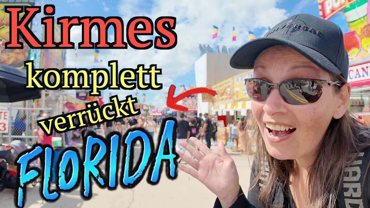 🇺🇸 Kirmes in den USA, Ich war NICHT bereit für dieses Festival in Florida… 😳– USA Auswanderer VLOG
