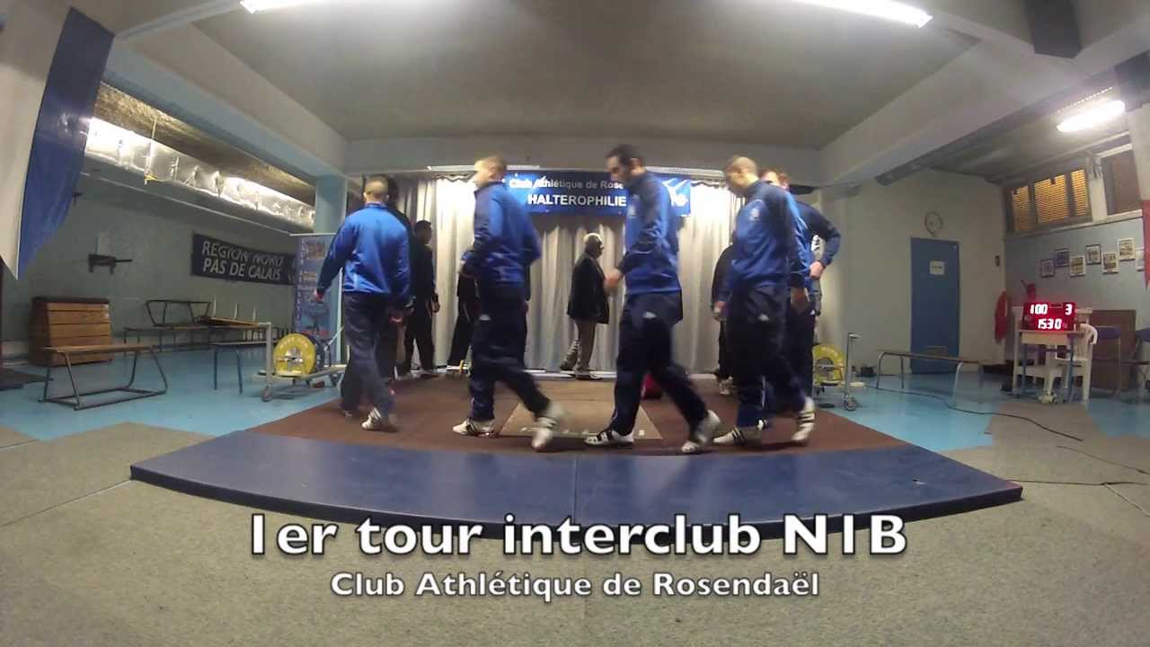 1er tour interclub N1B France 2013 - Club Athlétique de Rosendaël