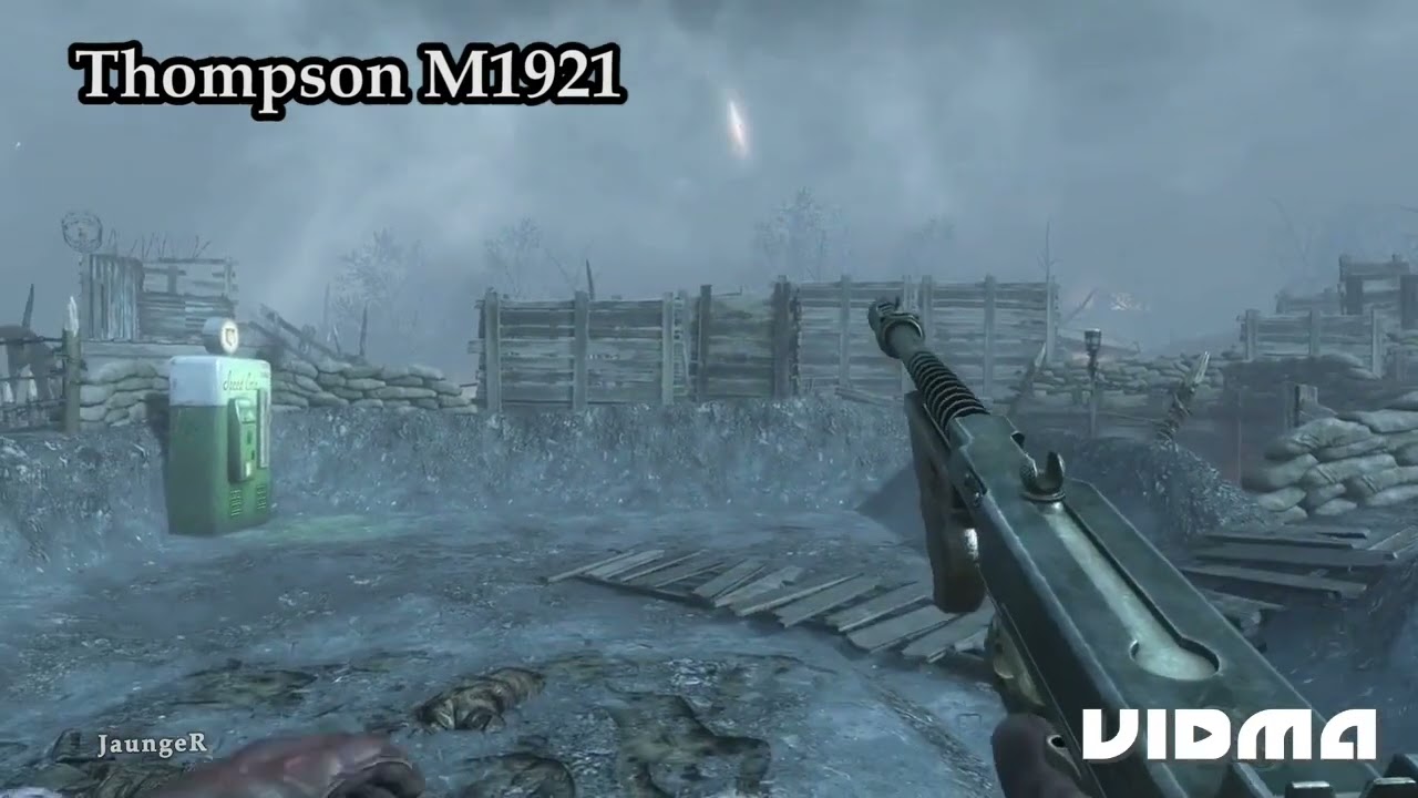 Thompson m1921 submachine gun sound effect
