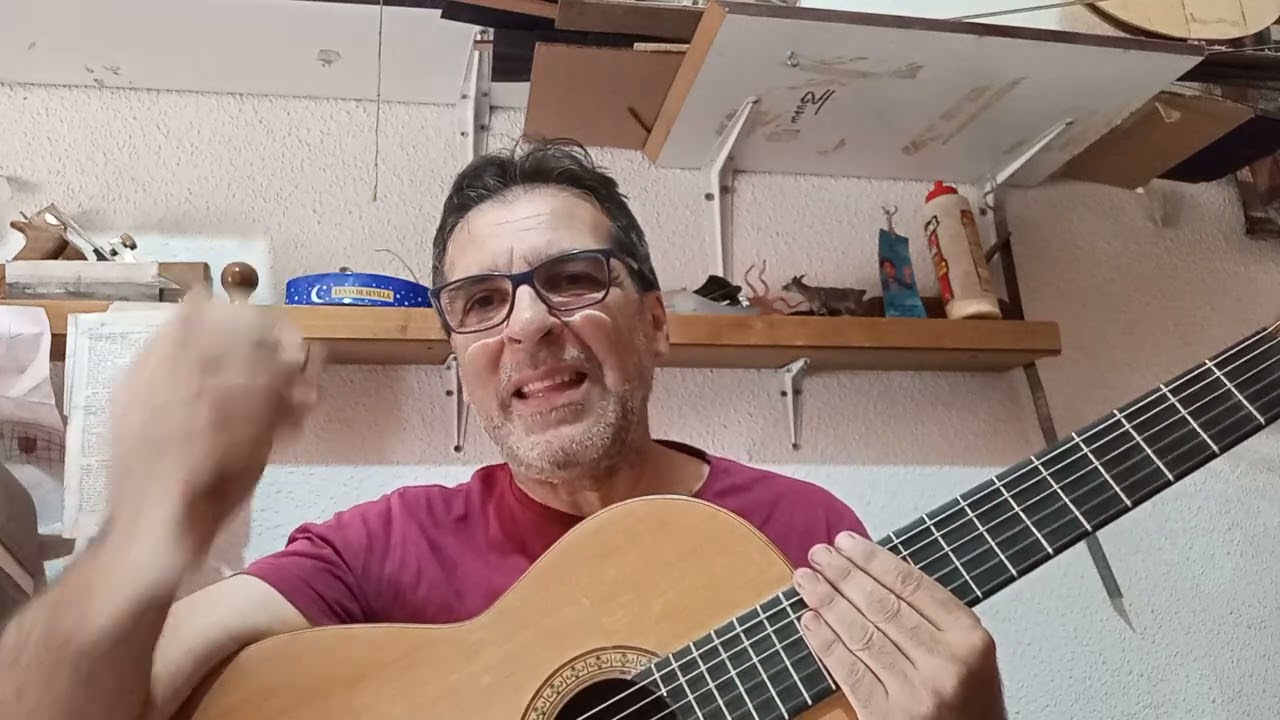 Clase 2 - sobre la técnica de la guitarra flamenca - evolución