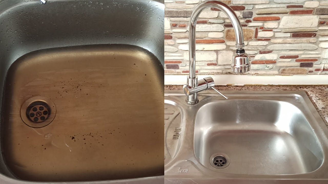 Sadece 5 Dakikada Sararmış Lavabo Temizleme Yöntemi | Tıkanmış Lavaboyu ne acar ?